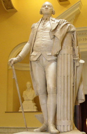 Houdon’s Washington with fasces